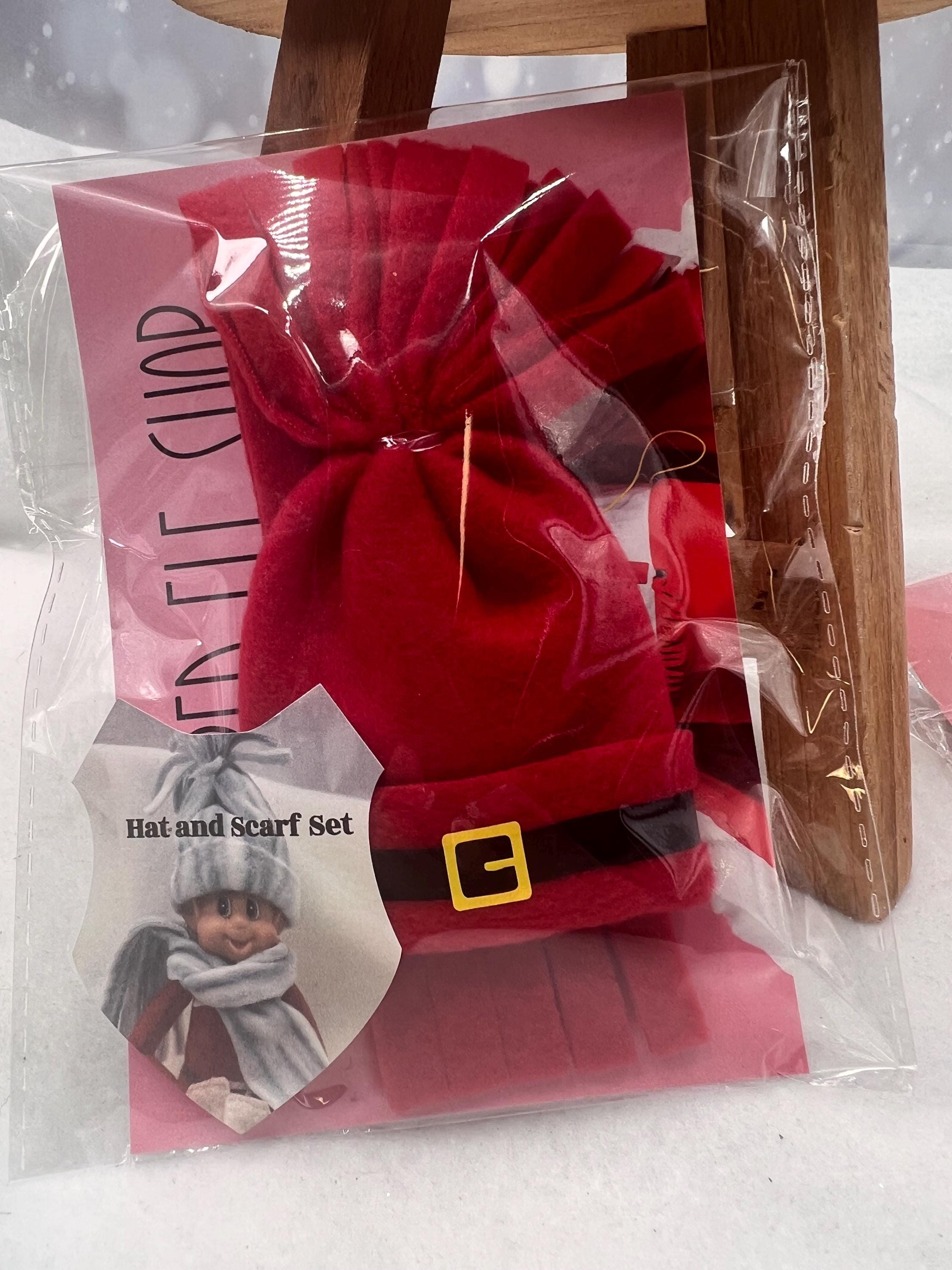 Fleece Elf Hat and Scarf Set - Reindeer, Chick, Cat, Bear  display picture 1