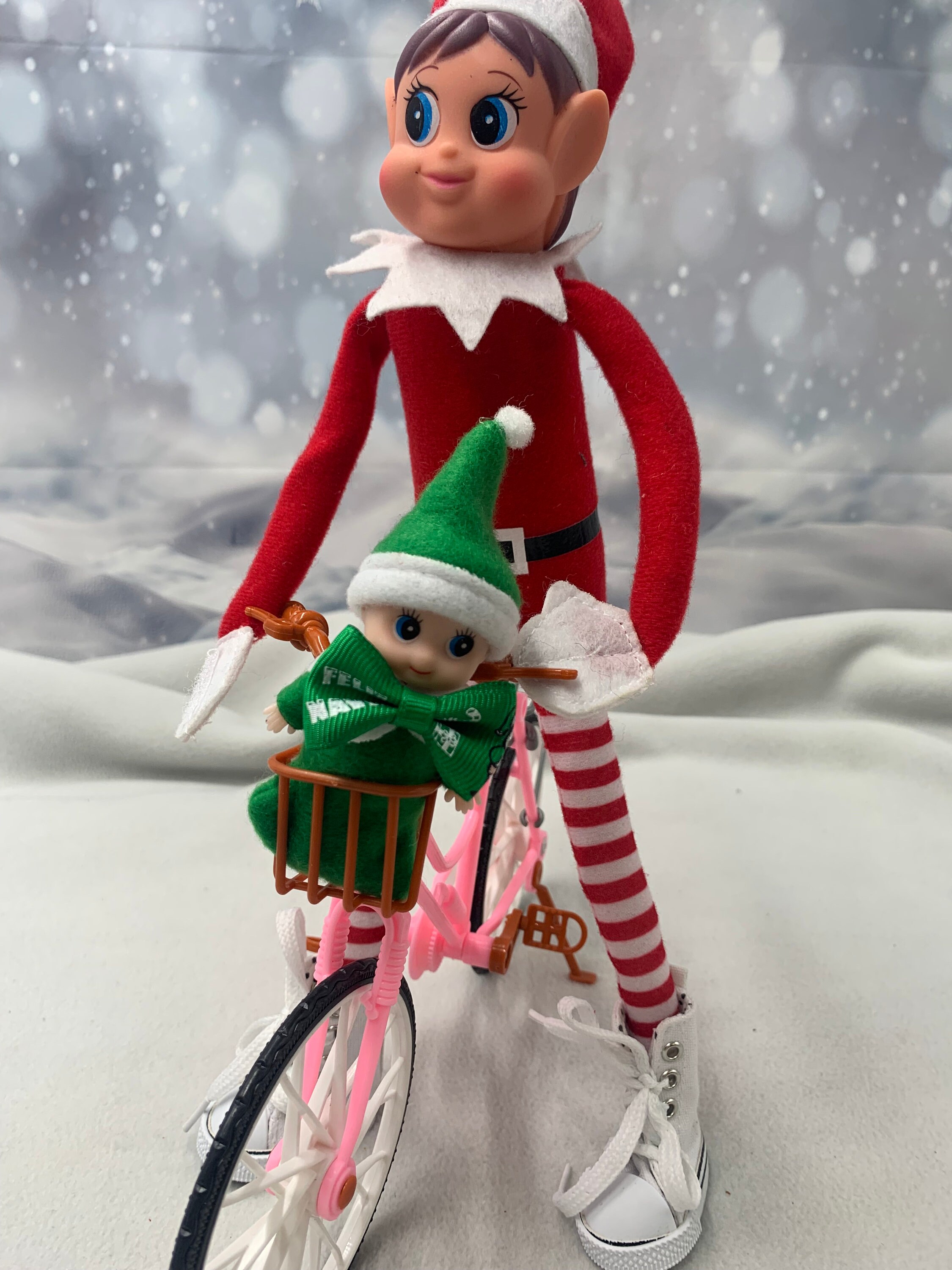 elf on a bike