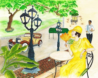 ANNA'S - Watercolor Art Print/Giclée Reproduction - Wall Art
