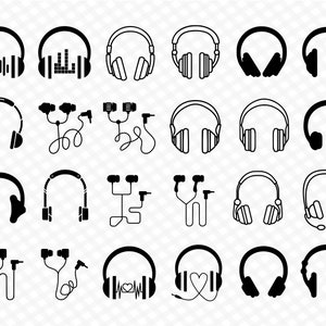 Hoofdtelefoon Svg Png Headset Svg Gaming Svg Hoofdtelefoon Svg Afbeeldingen DJ Hoofdtelefoon Svg Gamer Hoofdtelefoon Svg Muziek Hoofdtelefoon Svg