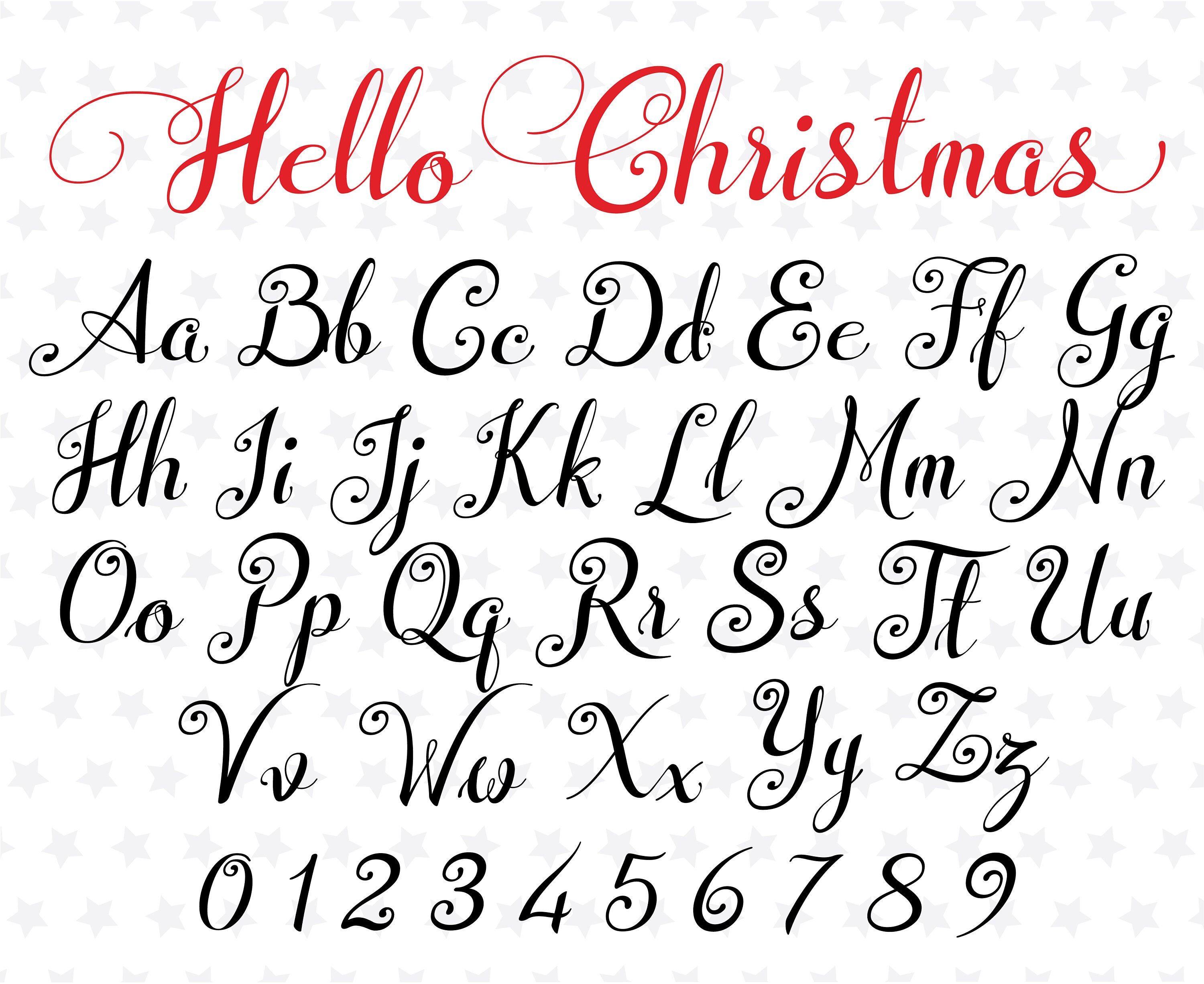 Bundle Christmas Fonts TTF SVG PNG Christmas Fonts for Cricut - Etsy ...