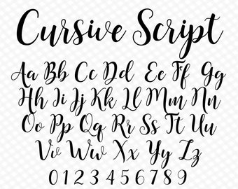 Wedding Font Cursive Font Ttf Svg Samantha Cursive Font For Cricut Wedding Cursive Font Calligraphy Font Monogram Font Invite Font Digital