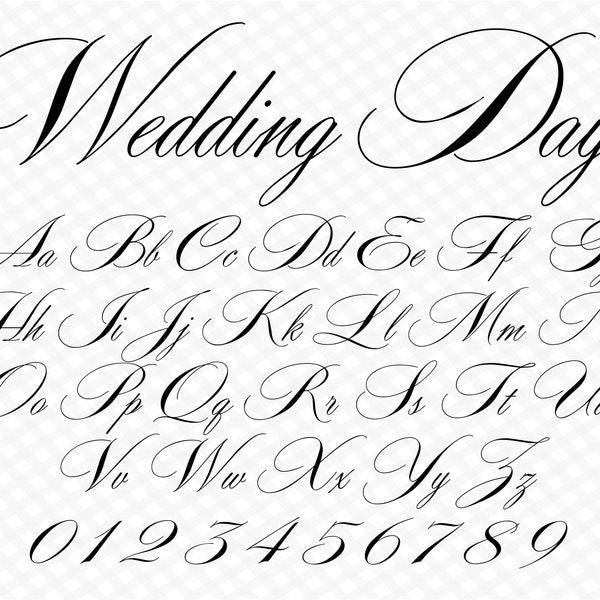 Wedding Font Invite Font Cursive Font Wedding Invitation Font Wedding Calligraphy Font Wedding Script Font Wedding Cursive Font Cricut Font