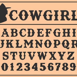 Cowgirl Font Western Font Wild West Font Cowboy Font Old West Font Western Font Styles Western Script Country Font Farmhouse Font Svg