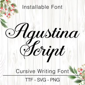Wedding Font Cursive Font Ttf Svg Cursive Font For Cricut Wedding Cursive Font Calligraphy Font Monogram Font Invite Font Digital Font