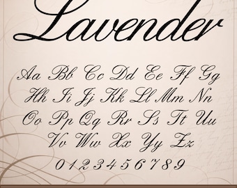 Cursive Font Calligraphy Font Script Font Wedding Font Elegant Font Wedding Cursive Font Calligraphy Monogram Font Invite Handwritten Font