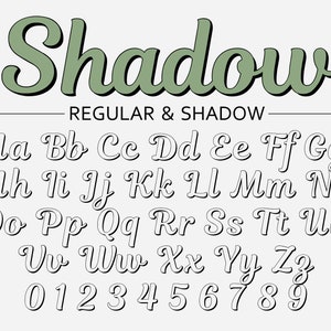 Shadow Font Shadow Script Font Shadow Font Style Shadow Letters Font With Outline Shadow Font Letters With Shadow Shadow Calligraphy Font