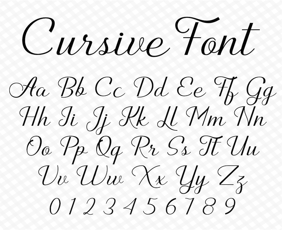 Cursive Font Invite Font Elegant Font Wedding Script Wedding Cursive ...