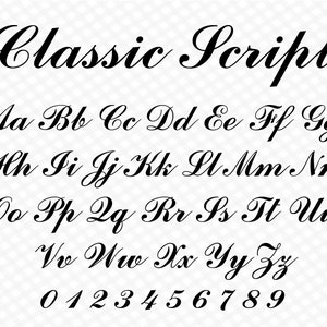 Cursive Font Ttf Svg Wedding Font Samantha Cursive Font for - Etsy