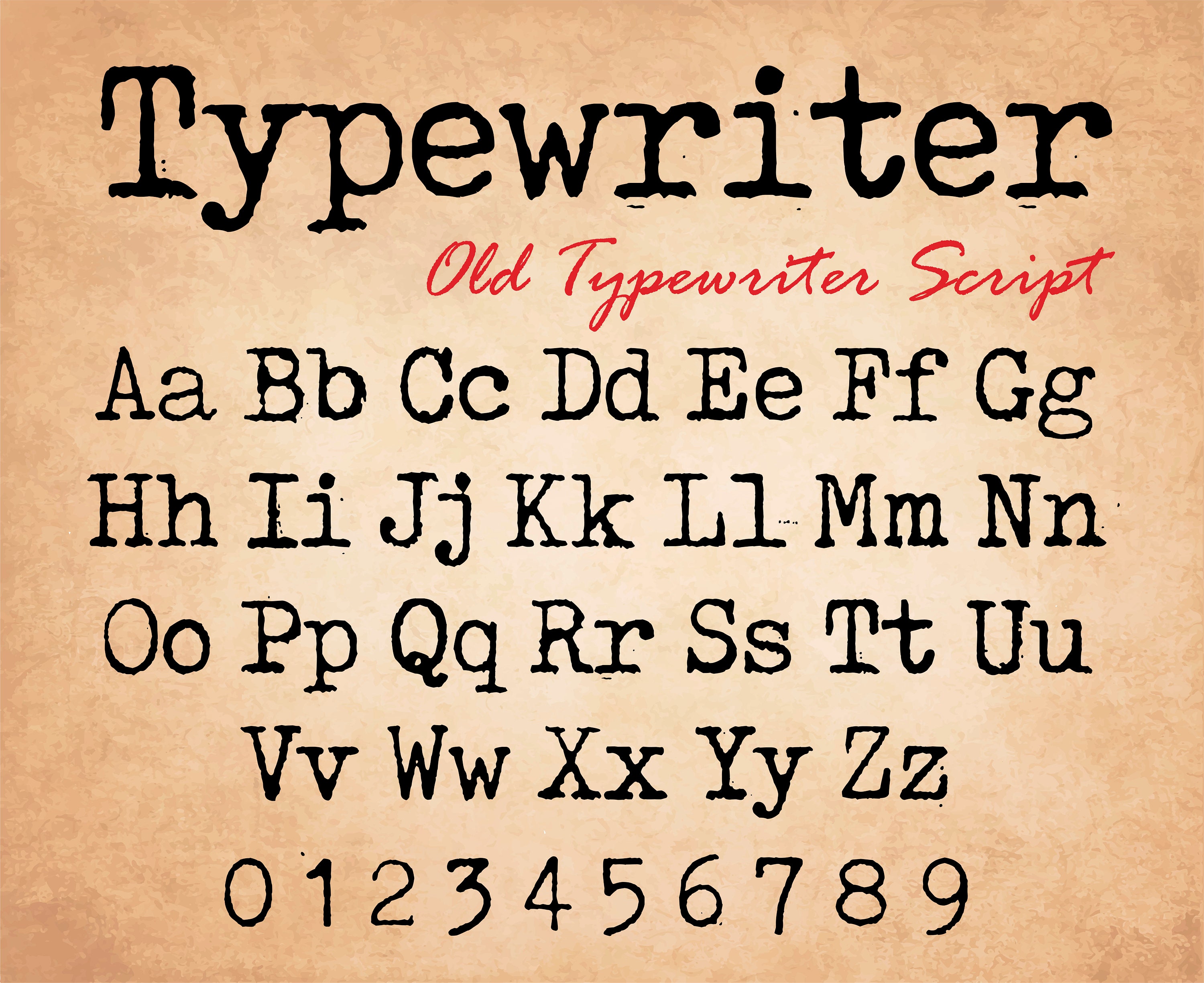 Typewriter Font Type Font American Typewriter Font Old -  Portugal