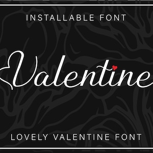 Valentinstag Schriftart Valentine Schriftart Hochzeit Schriftart Herz Schriftart Herz Schriftart Symbol Niedliche Herz Schriftart Cricut Schriftart Kursive Schriftart Romantische Schriftart