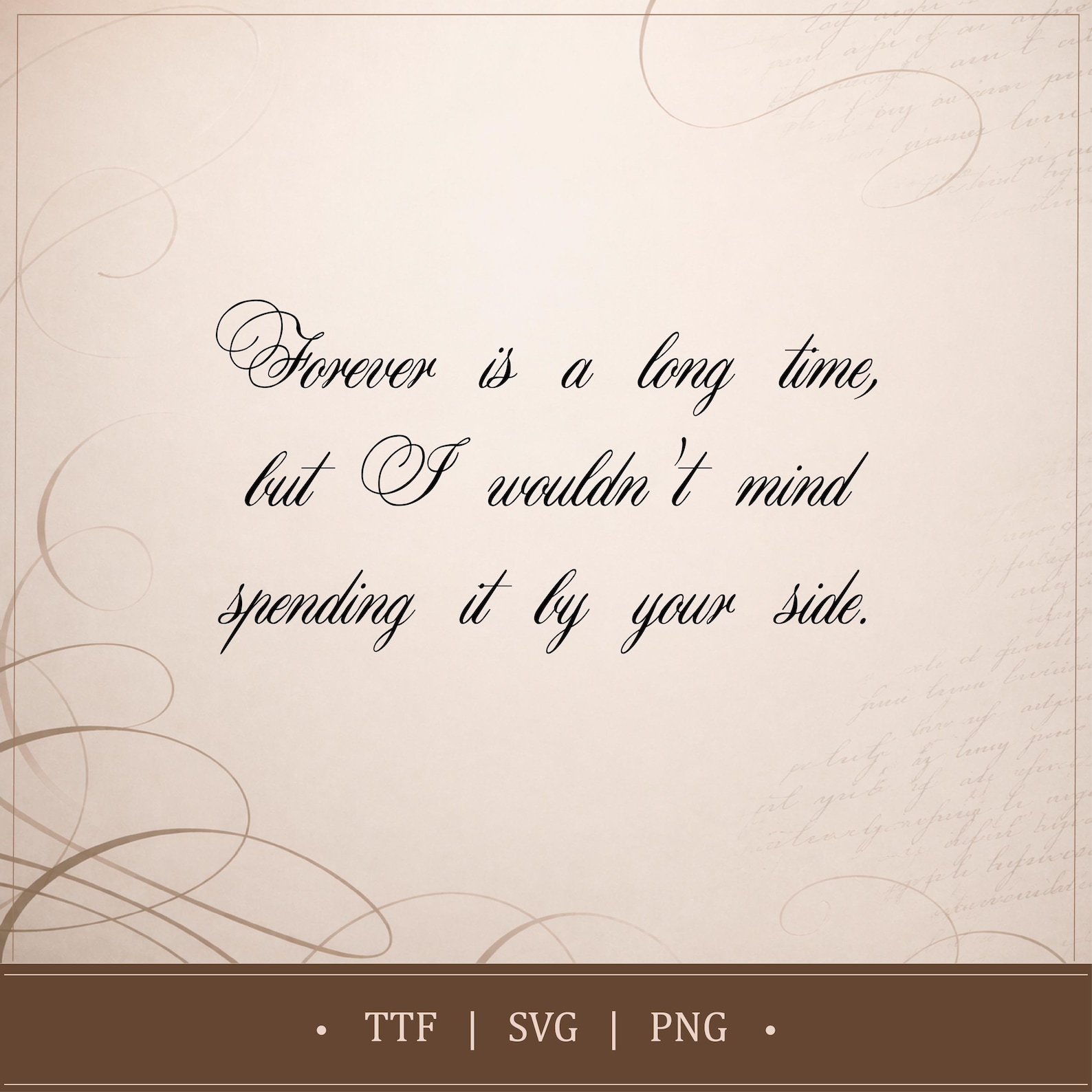 Cursive Font Calligraphy Font Elegant Font Script Font Wedding Font ...