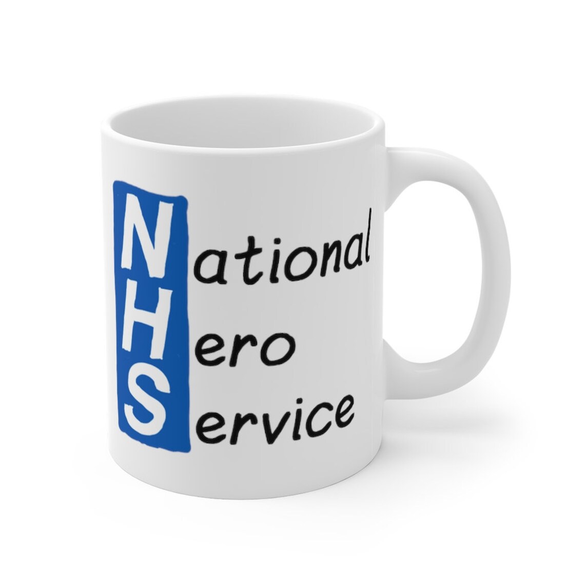 NHS National Hero Service Mug NHS Superhero Mug Nhs Etsy