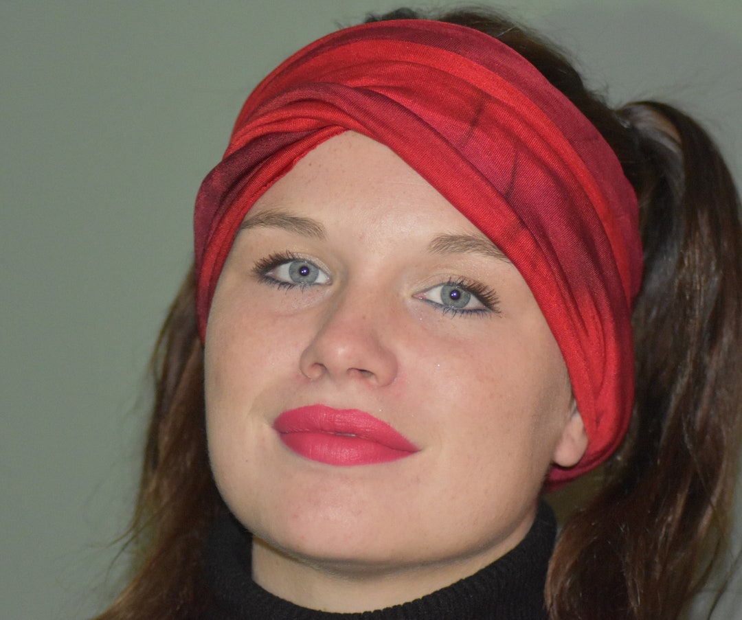 Bandana, Headscarf, Pure Silk Etsy