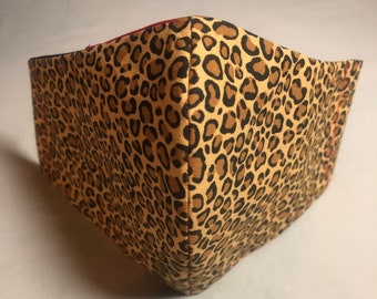 Leopardmask med filter