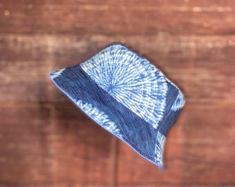 Baumwoll Denim Fischerhut
