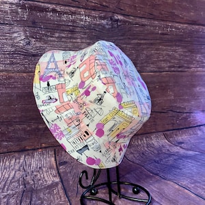 Ooh La La Paris Bucket Hat/Paris Theme Bucket Hat/ Travel Retro Hat