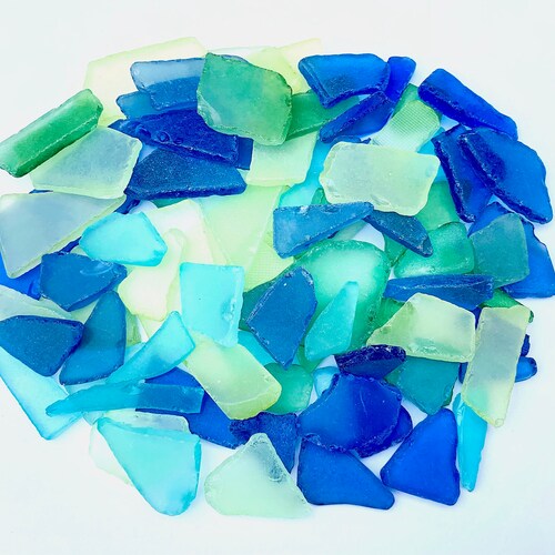 Beach Sea Glass Lot Bulk Wholesale Mxed Color Red Green Blue - Etsy
