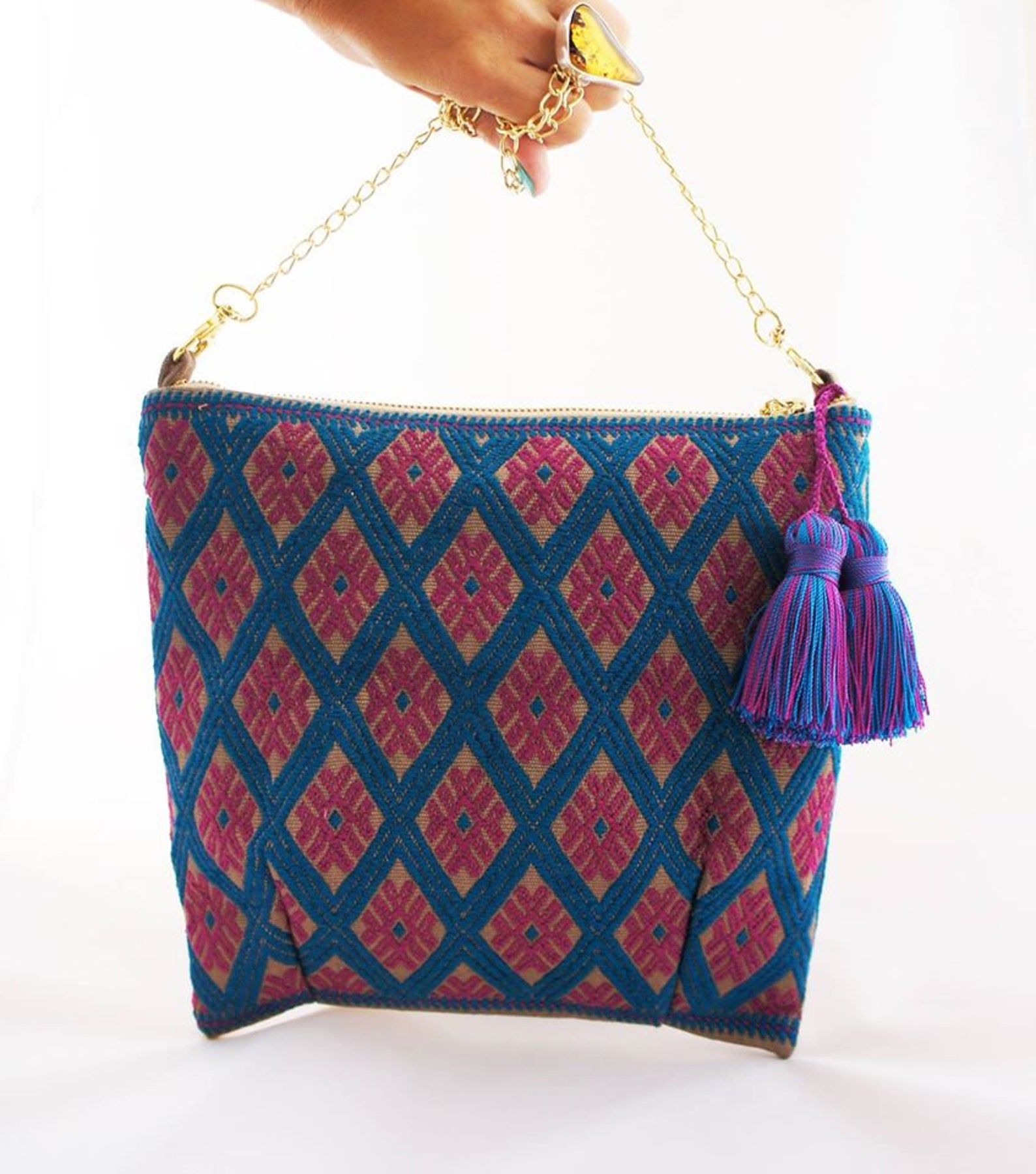 Handbag Manuela Shoulder Bag Handmade - Etsy