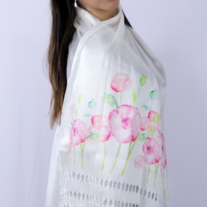 Chalina Shawl | Floral | Handmade