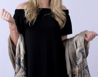 Shawl | Mexican Rebozo | Maria Felix | handmade