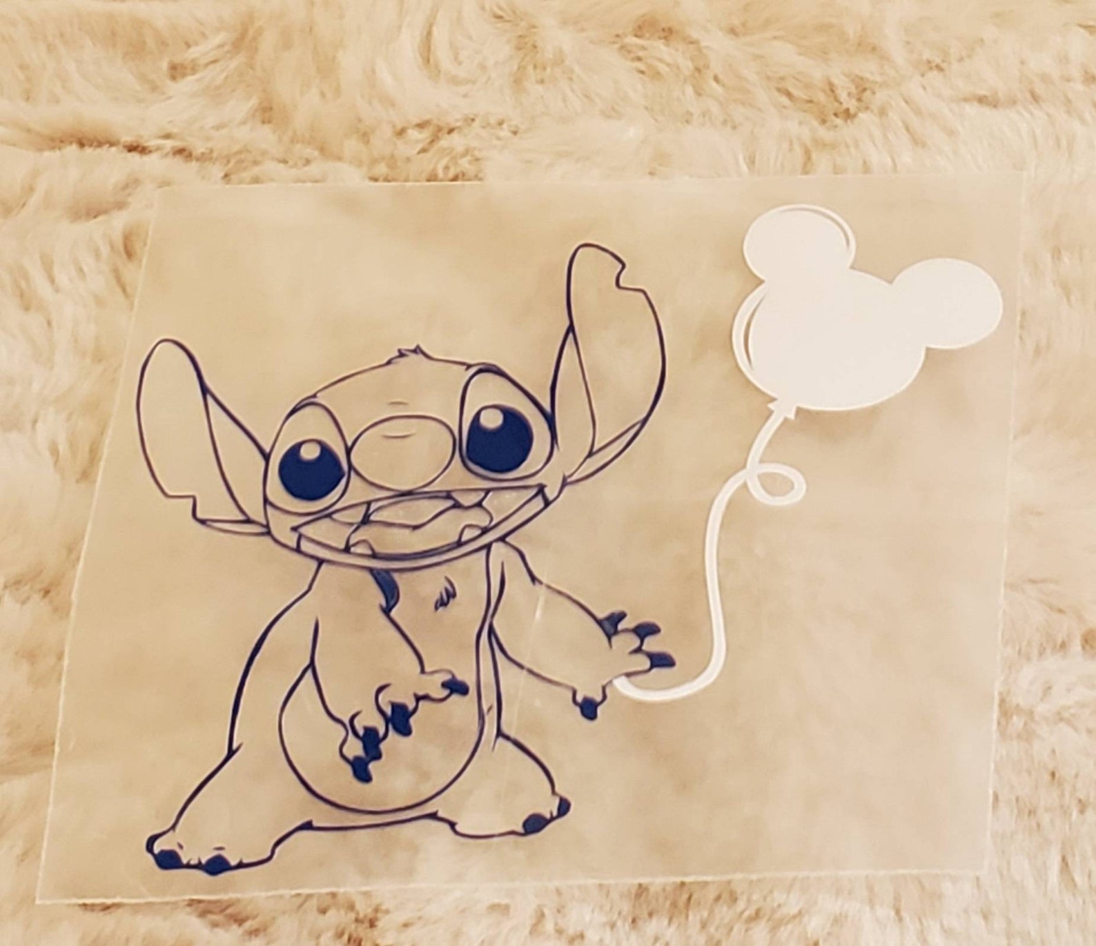 disney stitch iron on transfer
