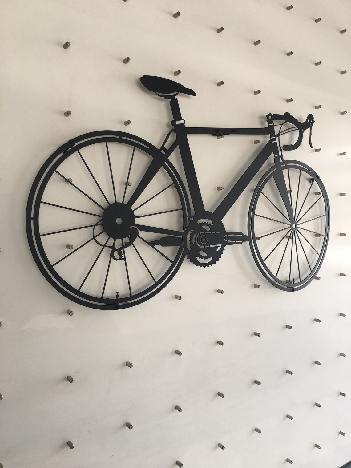 Metal Bicycle Wall Art / Metal Wall Hanging / Bicycle Decor / Etsy