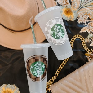 RoseGem Designs - Holographic Louis Vuitton Starbucks cup!