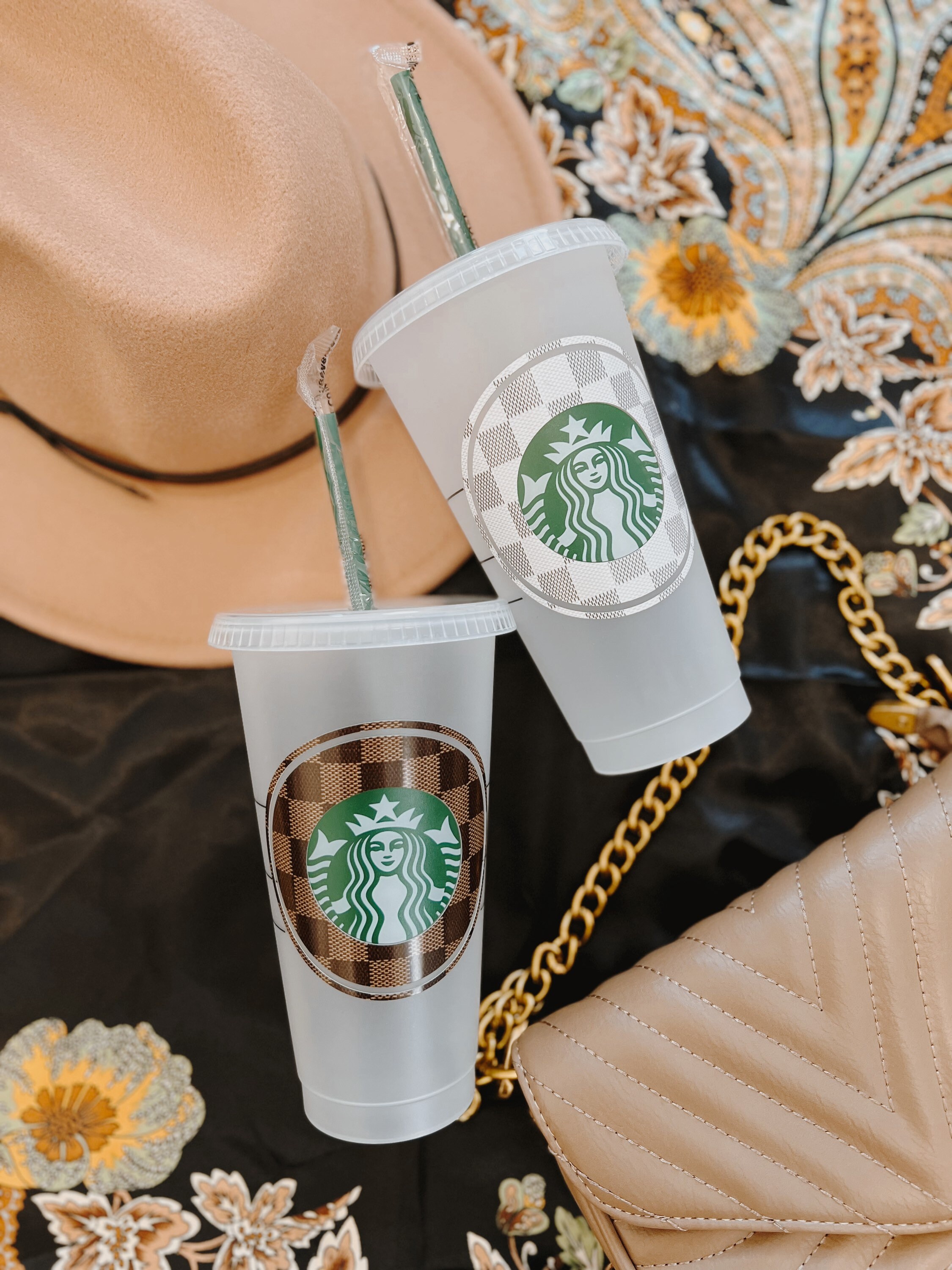 Resilience Clothing Co, Other, Holographic Louis Vuitton Starbucks Cup