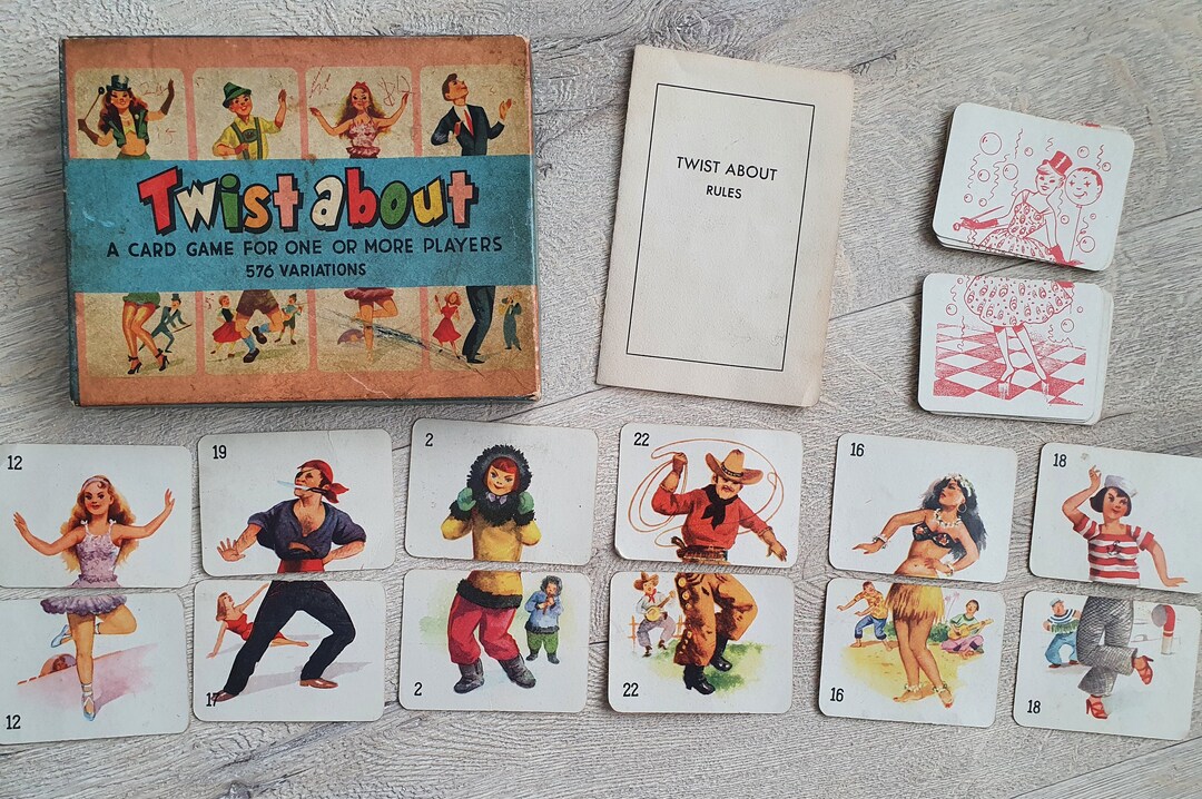 Game Vintage Card Game twist About Complete 