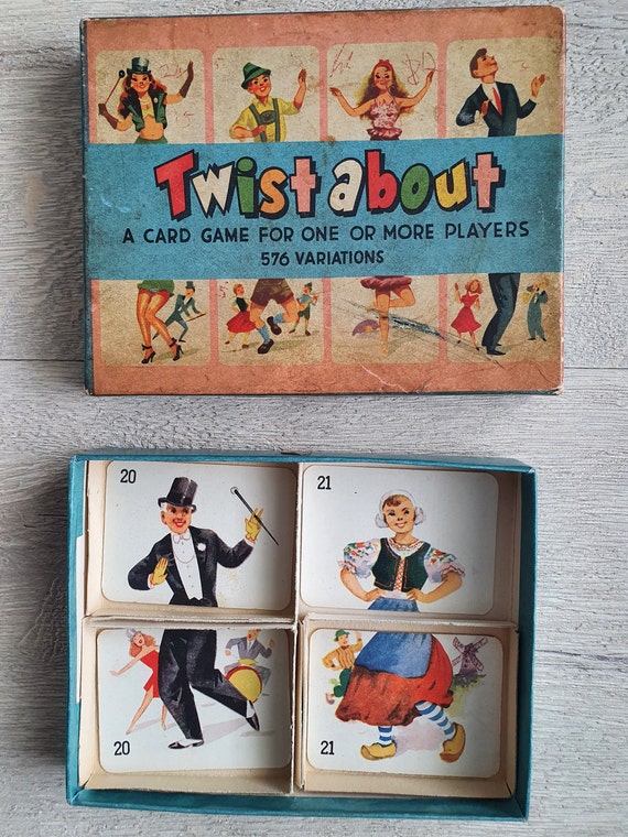 Game Vintage Card Game twist About Complete 