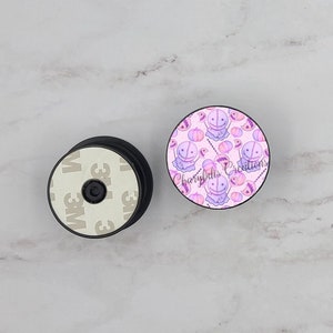 Horror Movie Inspired Phone Grip Holder,Sublimation,Phone Accessories,Trick or Treat,Pastelloween,Scary,Horror,Spooky,Cute,Creepy,Goth,Gifts