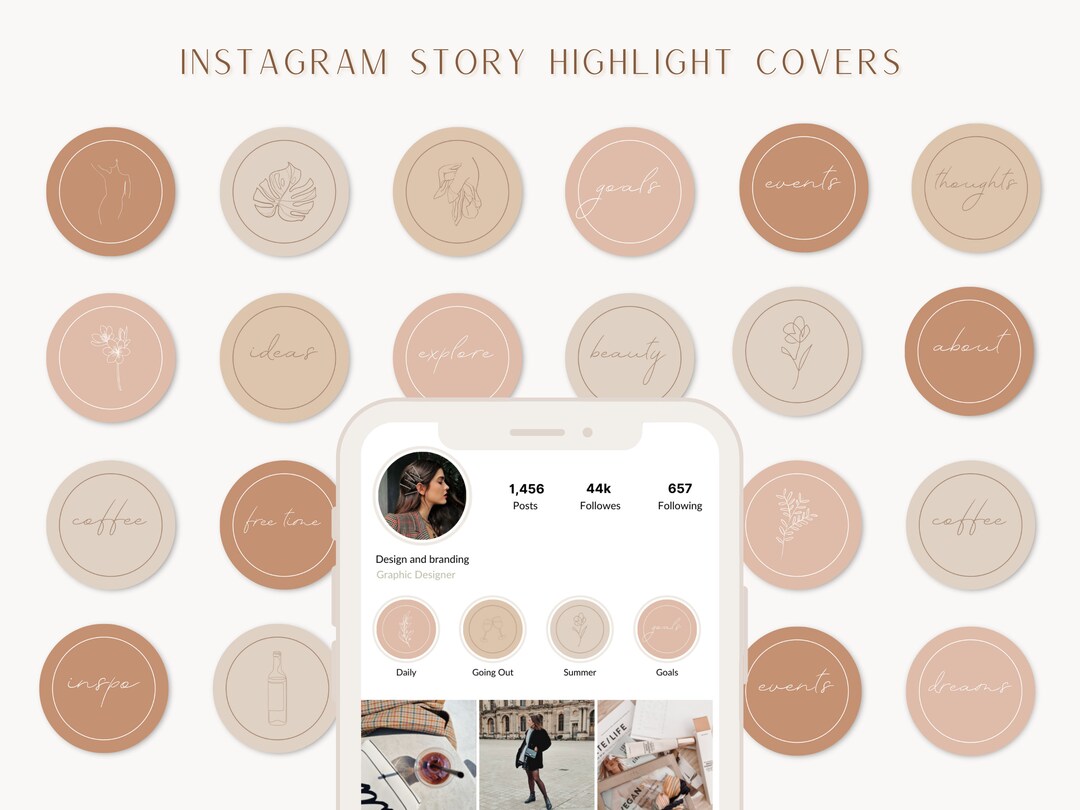 Highlight Covers Instagram Instagram Story Highlight Icons - Etsy Canada