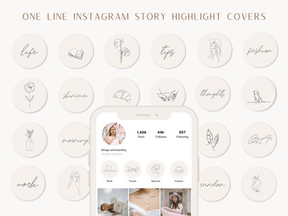 Instagram Highlight Covers Aesthetic Icons Instagram Insta | Etsy