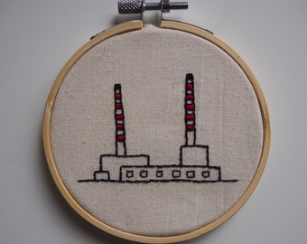 Embroidery Pattern - Poolbeg Stacks