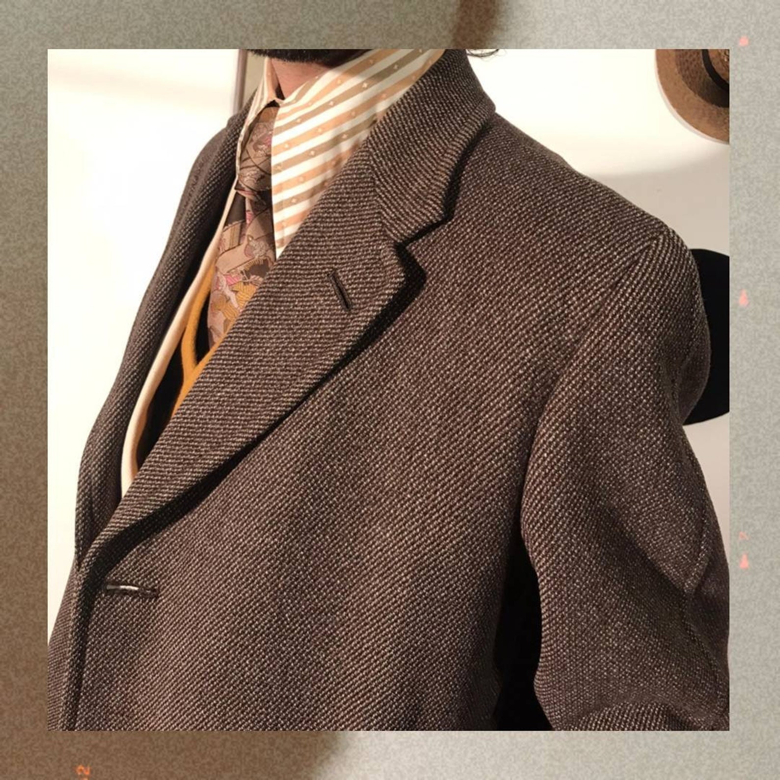 Tailored Wool Coat. Hector Powe Etsy