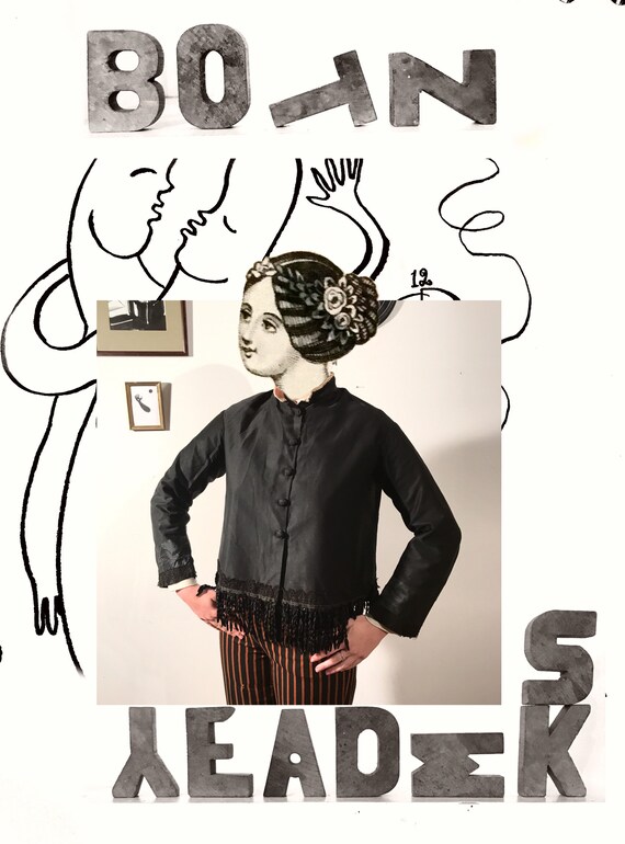 Edwardian Cropped Evening Jacket