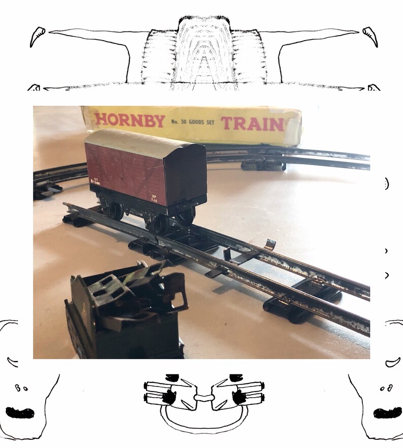 Hornby Vintage Wind up Train Set Fully WORKING Etsy