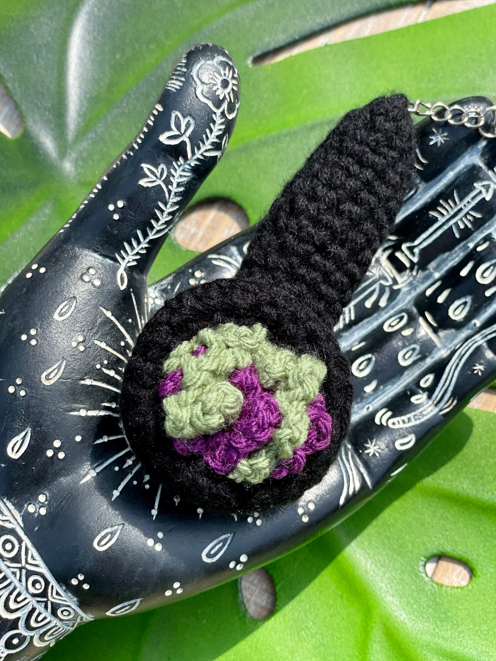Weed Pipe Keychain Weed/ Weed Crochet/ Marijuana/ Pot/ Stoner/ Etsy