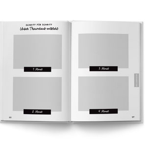 Smaragd-Grün Bau-Tagebuch: Projekt Traumhaus Personalisiert Namen Koordinaten-Album Hausbau Baubuch Bauherr Baubegleiter Baumomente A4 Bild 9