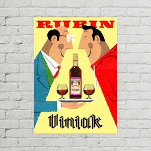 Vinjak Vintage Yugoslavia Poster 50x70cm