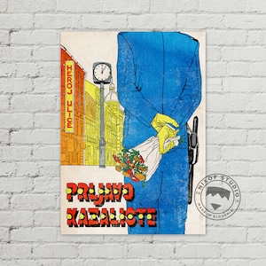 HEROJ ULICE Vintage Jugoslawien ROCK Poster 50X70 cm