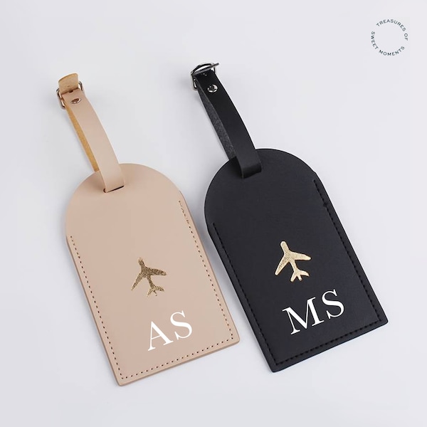 Personalised Luggage Tag | Travel Set | Bridesmaid Gift | Gift for Her | Destination Wedding | Honeymoon | Newly Weds | His and Hers