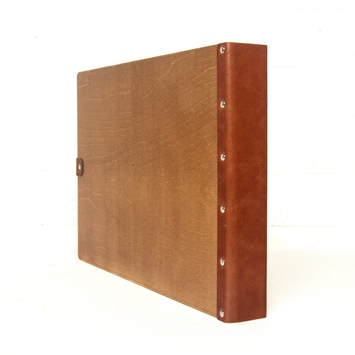 Wood Photo Album Wooden Album Photo Album Rustic Romantic Etsy