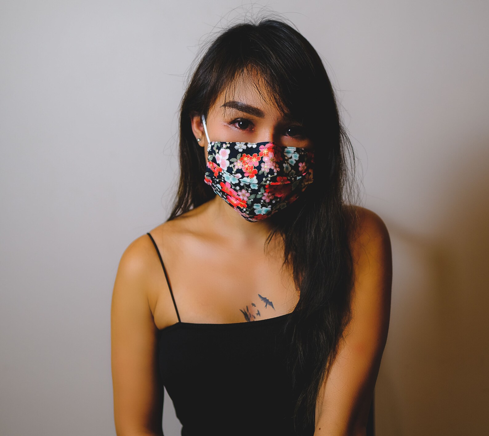 Seducir la máscara facial japonesa kimono con bolsillo del Etsy