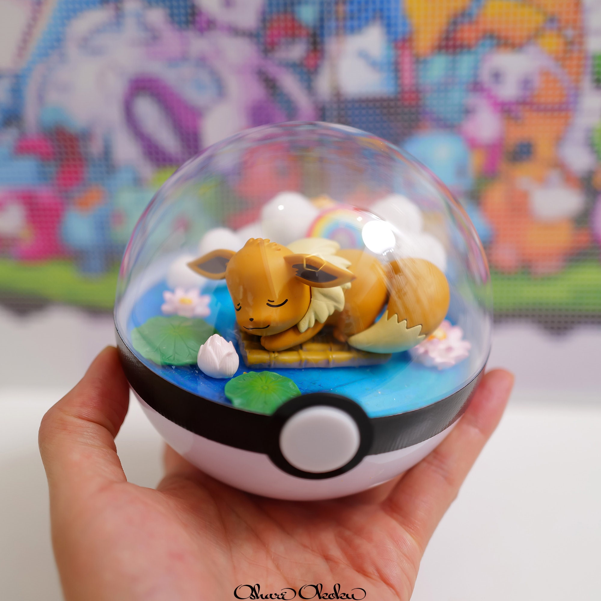 umbreon sleeping plush