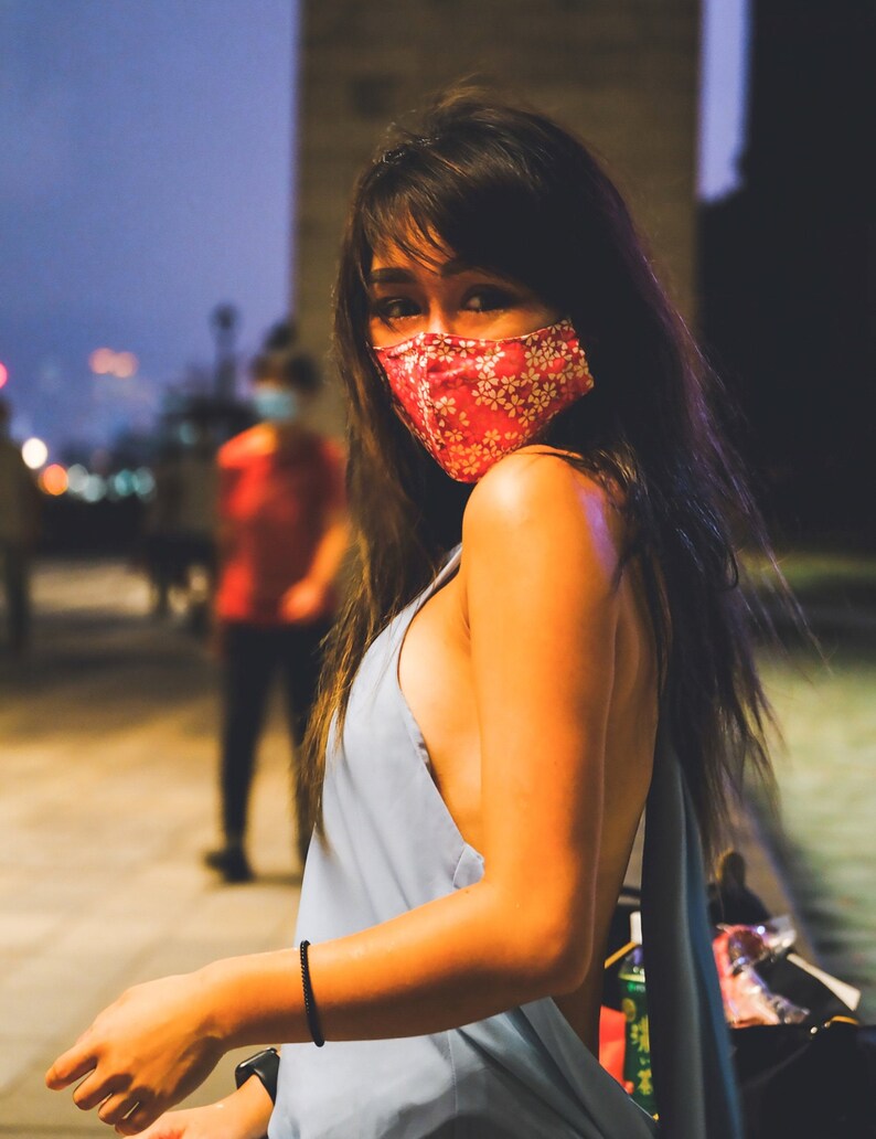 Masked peach. Masked peach