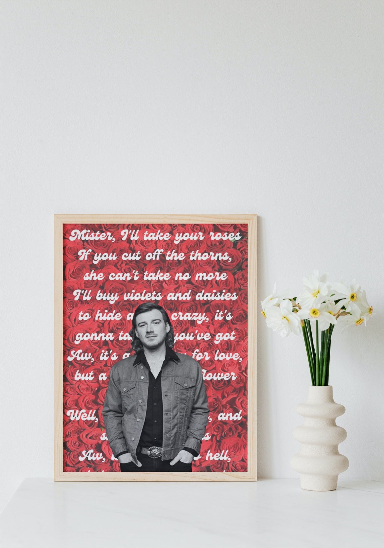 Wallen Flower Shops Ernest Music Digital Art Etsy