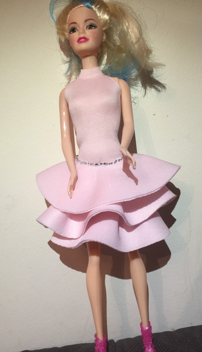 DIY Set 3 pcs Barbie clothes Making Kit Sewing Kit Doll Etsy