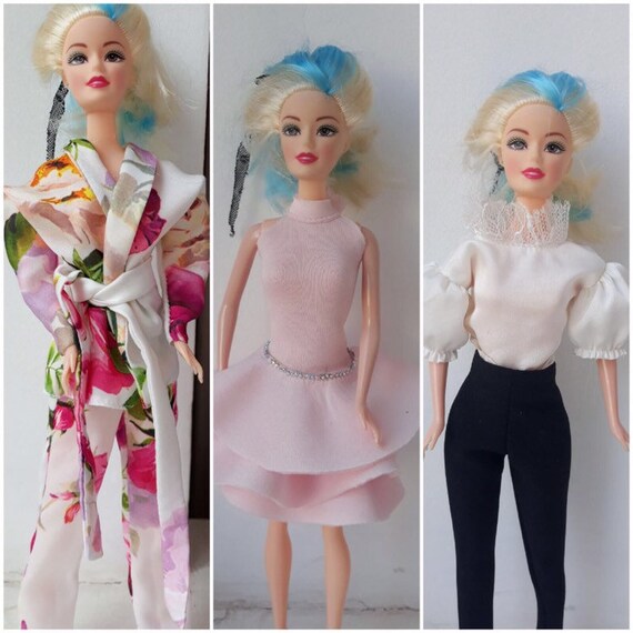 barbie doll clothes making kit